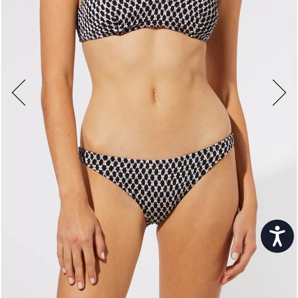 Solid and Striped bikini bottom - Picture 3 of 4